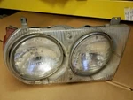 72-85 Mercedes R107 450slc 380slc Left Driver Side Headlight Lamp Stress Marks. Fixed Price $139.97.