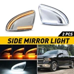 Pair For 2009-2018 Dodge Ram 1500 Sequential Led Mirror Turn Signal Puddle Light. Fixed Price $36.09.