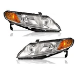 Weelmoto Headlights Assembly For 2006-2011 Honda Civic 4-door Sedan Headlamps. Fixed Price $68.88.