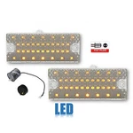 69 70 Chevy Pickup Truck Clear Led Park Light Lamp Lens Pair & Flasher 1969 1970. Fixed Price $93.05.