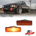 Front Bumper Amber Signal Light For 88-97 Nissan D21 Hardbody / 88-95 Pathfinder. Fixed Price $24.99.