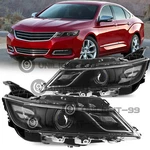For 2014-2020 Chevy Chevrolet Impala Black Halogen Projector Headlights Headlamp. Fixed Price $137.99.