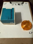 Nos '63-'67 Corvette 5954440 Amber Lense.. Fixed Price $27.00.