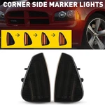 For Dodge Dynamic 2006-2010 Charger Smoke Led Side Signal Marker Light Corner 2x. Fixed Price $30.49.
