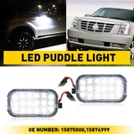 For Chevy Silverado Tahoe Gmc Yukon Sierra Escalade Side Mirror Puddle Led Light. Fixed Price $17.99.