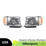 Headlight Kit For 1998-2000 Toyota Tacoma 4wd Rwd With Corner Light Left & Right. Fixed Price $97.00.