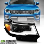 For 2017-2021 Jeep Compass Hid/xenon Led Drl Projector Headlight Passenger Side. Fixed Price $128.99.