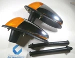 Turn Signal Assembly Set W/ Amber Lens Volkswagen T1 Bug Beetle 1958-1963. Fixed Price $62.87.