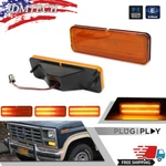 Amber Bumper Switchback Led Drl Signal Lamp For 80-86 Ford Bronco F150 F250 F350. Fixed Price $49.99.