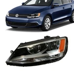 For 11-14 Volkswagen Jetta Head Light Lamp Assembly With Bulb Driver Side. Fixed Price $144.95.