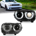 Vland Headlights Assembly For 2015-22 Dodge Challenger Left+right Side Headlamps. Fixed Price $250.20.
