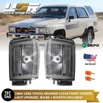Depo Pair Of Clear Front Corner Lights For 84-89 Toyota 4runner / 84-86 Pickup. Fixed Price $64.95.