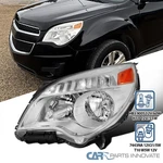 Fit 2010-2015 Chevy Equinox Lt Ls Chrome Halogen Headlight Left/driver Lamp. Fixed Price $59.95.