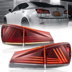 Vland Red Led Tail Lights Assembly For 2006-2013 Lexus Is250 350 Isf W/start-up. Fixed Price $249.99.
