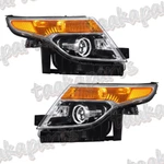 Headlight Pair Halogen For 2011-2015 Ford Explorer Headlamp Driver Passenger 12. Fixed Price $199.99.