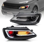 Vland Demon Eyes Led Headlights For 2011-2018 Volkswagen Jetta W/sequential L+r. Fixed Price $399.59.