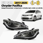 For 2017-2020 Chrysler Pacifica Halogen Headlight Chrome Bezel Left+right Pair. Fixed Price $240.99.