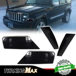 4x Turn Signal & Side Marker Light Smoke Front Housings For Jeep Liberty 2008-12. Fixed Price $59.99.