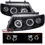 Black Projector Headlights Fits 1997-2000 Volkswagen Passat Led Left+right 97-00. Fixed Price $163.49.