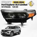 Full Led Headlight W/led Drl For 2020-2024 Ford Explorer Driver Left Side Chrome. Fixed Price $197.99.