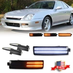Smoke Front Bumper Switchback Led Paking Signal Lamp For 1997-2001 Honda Prelude. Fixed Price $79.99.