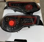 Scion Fr-s, Subaru Brz & Toyota 86 Oem/led Tail Lights Red&blk. Fixed Price $120.00.