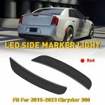 2x Fits 2015-2023 Chrysler 300 Red Led Side Marker Light Rear Turn Signal Lights. Fixed Price $18.04.