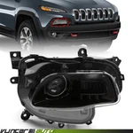 For 2014-2018 Jeep Cherokee Hid/xenon Projector Headlight Headlamp Passenger Rh. Fixed Price $129.99.