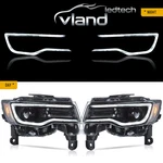 Vland Full Led Projector Headlights Seq For Jeep Grand Cherokee 2014-2022 Wk2. Fixed Price $394.00.