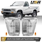 Depo Clear Corner Light Pair For 90-91 Toyota 4runner & 89-91 Pickup Truck 4wd. Fixed Price $52.96.
