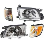 Headlight Kit For 2001-2002 Subaru Forester Left & Right 4pc. Fixed Price $249.80.