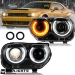 Vland Led Headlights With Drl For 2015-2022 Dodge Challenger Direct Replacement. Fixed Price $259.00.