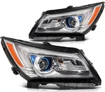 Pair Headlights Assembly For 2014-2016 Buick Lacrosse Chrome Housing W/led Drl. Fixed Price $212.49.