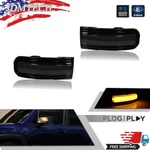 2pc Smoked Sequential Led Side Mirror View Signal Lights For 15-22 Jeep Renegade. Fixed Price $19.99.