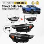 For 2023-2025 Chevy Colorado Halogen Upgrade To Led Headlights Pair Left+right. Fixed Price $489.00.