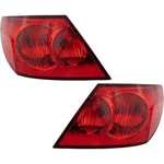 For 09-10 Sebring Sedan Outer Taillight Taillamp Brake Lamp With Bulb Set Pair. Fixed Price $136.95.