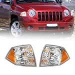 Front Corner Marker Parking Turn Signal Light Pair Fit 2007-2010 Jeep Compass. Fixed Price $23.99.