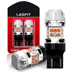 Lasfit Amber 7443 No Hyperflash Led Turn Signal Blinker Light For Ford Chevy Gmc. Fixed Price $54.99.