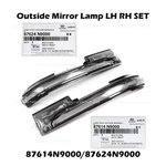 Genuine Outside Mirror Lamp Lh Rh Set 87614n9000 87624n9000 For Hyundai Tucson. Fixed Price $119.00.