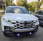 White Led Halo Angel Eye Fog Lights Driving Lamps For Hyundai Santa Cruz. Fixed Price $112.99.