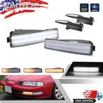 For 1992-1996 Honda Prelude Clear Lens Switchback Led Signal Drl Lights Set Of 2. Fixed Price $59.99.