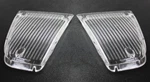 New Trim Parts Clear Parking Lamp Lens Pair / For 1970-1971 Chevy C3 Corvette. Fixed Price $69.99.