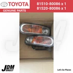 Toyota Genuine Oem Jza80 Supra Mk4 96-02 Front Turn Signal Lamp Rh & Lh Set Jdm. Fixed Price $148.83.