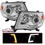 Fits 2005-2011 Toyota Tacoma Led Tube Projector Headlights Sequential Lamp 05-11. Fixed Price $196.49.
