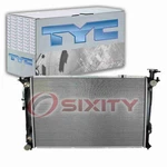 Tyc Radiator For 2010-2016 Hyundai Santa Fe 2.0l 2.4l 3.3l 3.5l L4 V6 Cooler Ly. Fixed Price $172.71.