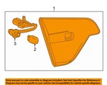 Gm Oem 16-18 Envision Rear Lamps Backup Lamps-backup Lamp Assy 84086139. Fixed Price $342.16.