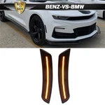 For 14-19 Cadillac Cts Ats 16-23 Chevy Camaro Front Side Corner Marker Light 2pc. Fixed Price $31.99.