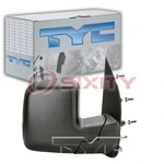 Tyc Right Door Mirror For 2002 Ford E-150 Econoline Club Wagon Body Mirrors Sa. Fixed Price $73.74.