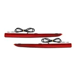 Red Rear Bumper Reflector Tail Brake Light Mkz 13-20 -40-60c Textured Fo1185115c. Fixed Price $92.99.