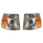 For Volvo 850 Corner Light 1993-1997 Driver And Passenger Pair Clear/amber Lens. Fixed Price $81.75.